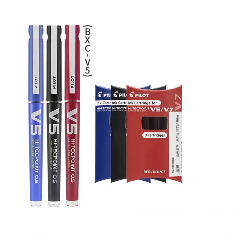 Pilot Pen V5 - قلم Pilot V5، الإصدار المطوّر BXC-V5/V7،