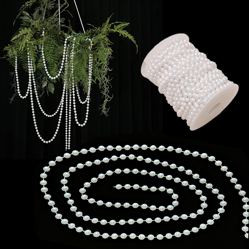 5 متر/مجموعة سلسلة اللؤلؤ الأب - مراجعة Pearl Trim Chain وسعره