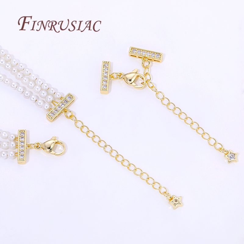 موصلات قلادات لؤلؤ ثلاثية الصف - مراجعة Pearl Trim Chain وسعره