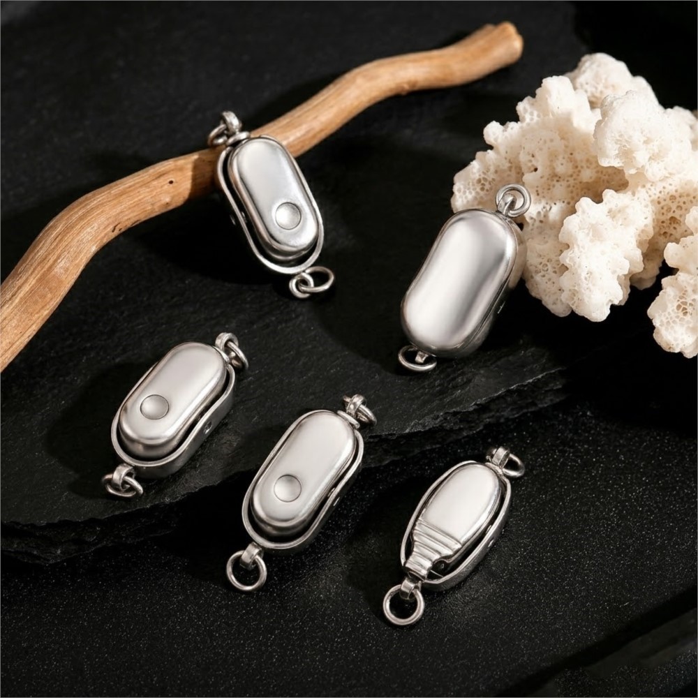 2/5 قطع مشبك سلسلة من الفولاذ  - مراجعة Pearl Trim Chain وسعره
