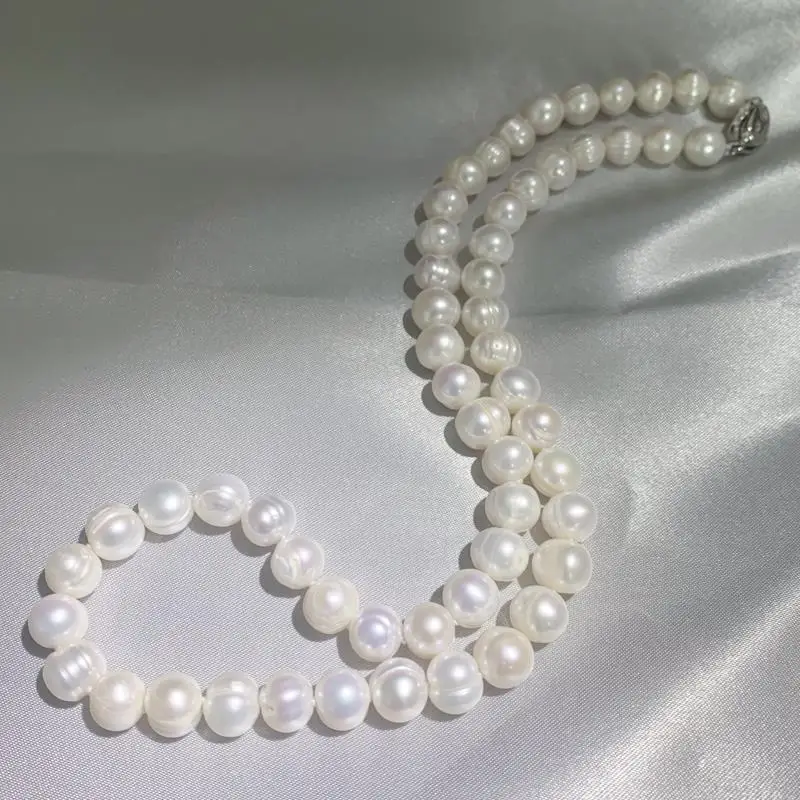 قلادة لؤلؤ طبيعي بالجملة، مقاس - مراجعة Pearl Trim Chain وسعره