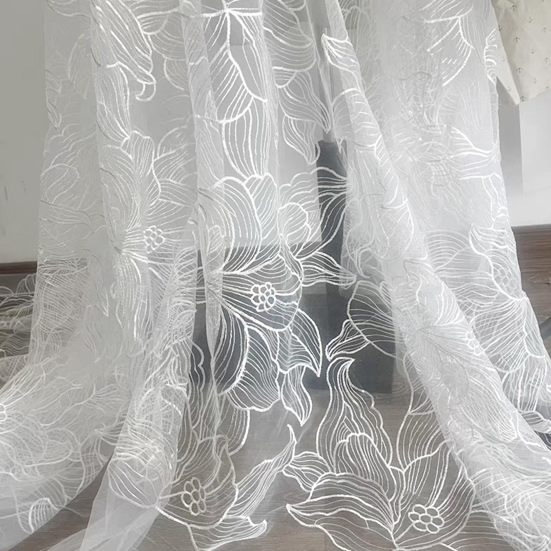 فستان زفاف، ملابس أطفال، فستان - مراجعة Crystal Mesh Fabric وسعره