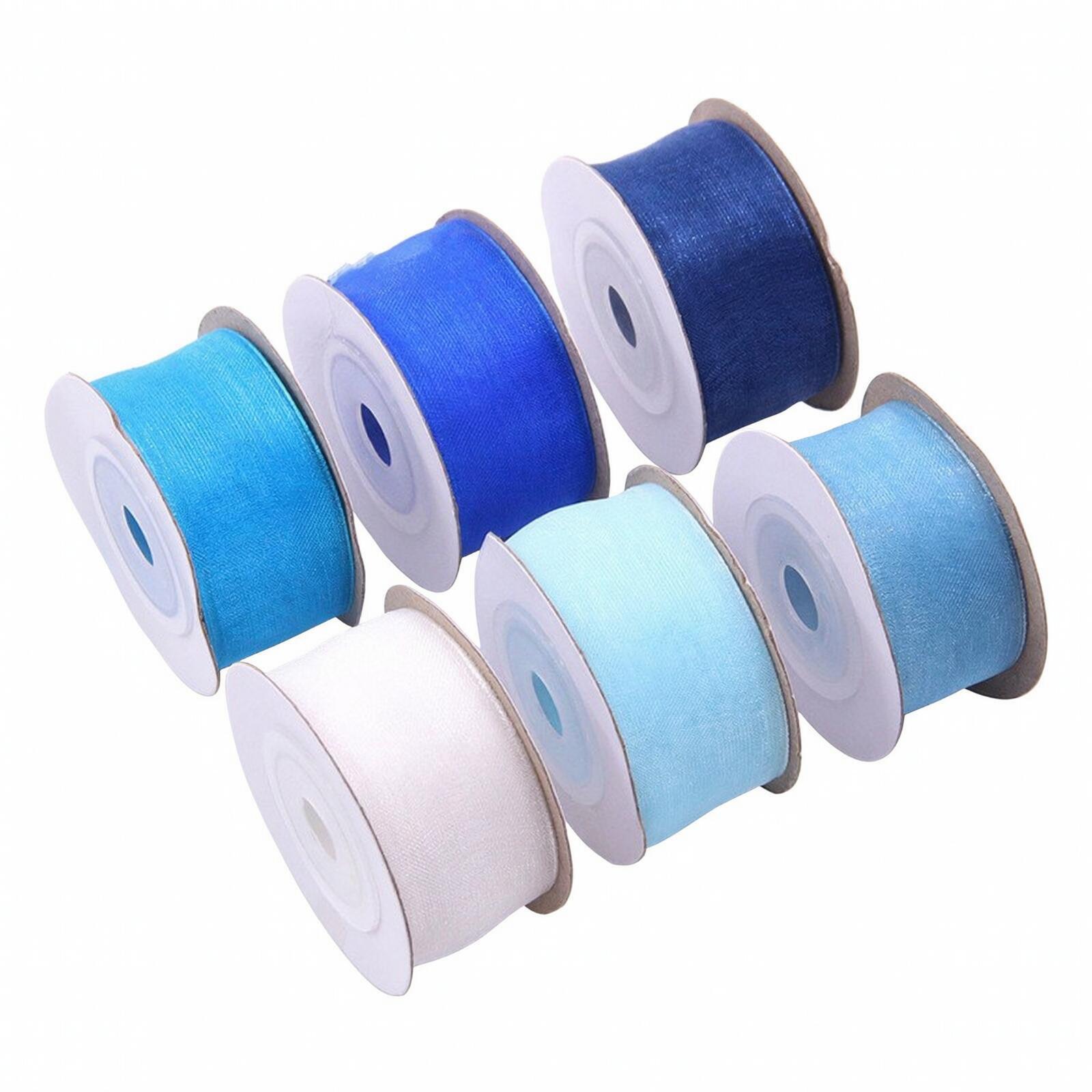بكرة شريط زخرفي شفاف لتصميمات  - مراجعة Organza Ribbon Spool وسعره