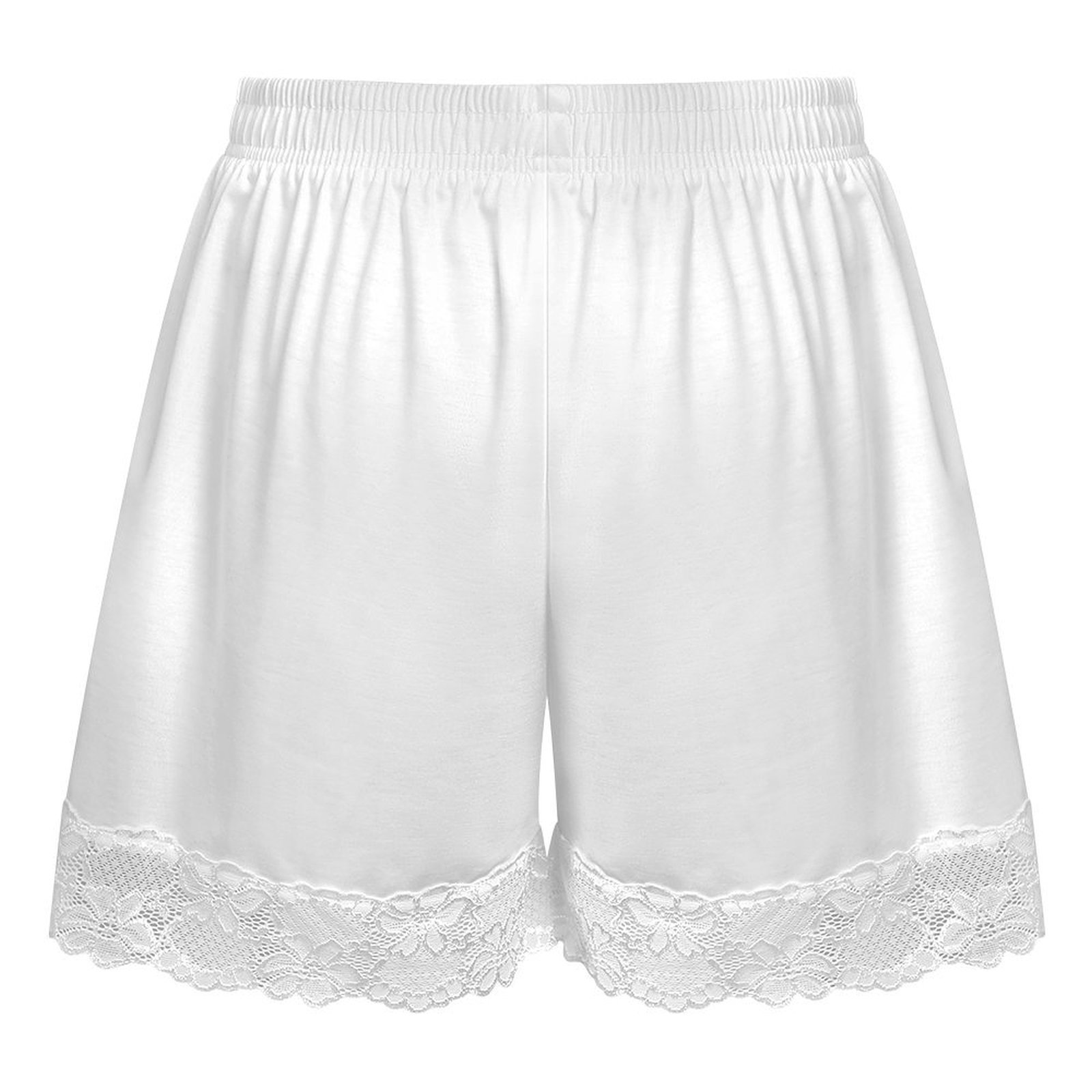 بنطلون نوم نسائي مزين بالدانتي - مراجعة Elastic Lace Trim وسعره